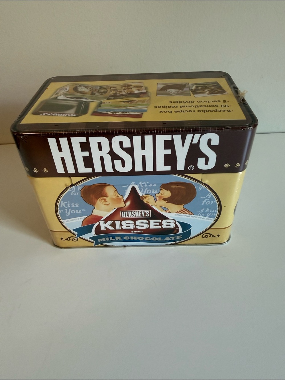2007 Hershey’s Kisses 100th Anniversary Recipe Tin 99 Cards New Sealed